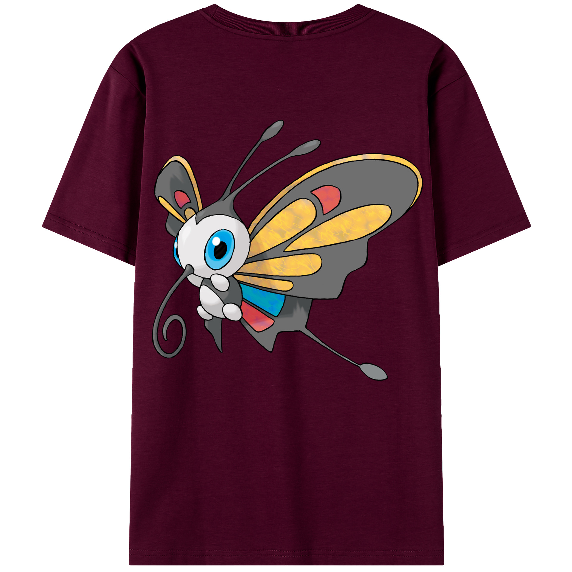 （画像用） ポケットモンスター Pokémon レディース半袖Tシャツ(バックプリント)